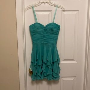 Teal/blue dress